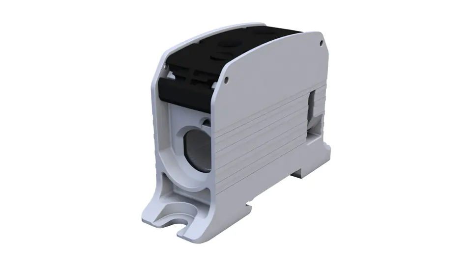 ⁨Rail nipple Al/Cu STB 95 (87510) SIMBLOCK black 81101007⁩ at Wasserman.eu