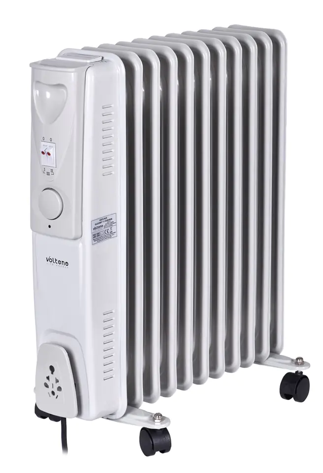 Oil heater 11 fins 2000W VO0274 Volteno at Wasserman.eu