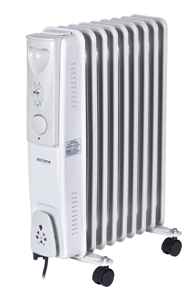 Oil heater 9 fins 2000W VO0273 Volteno at Wasserman.eu