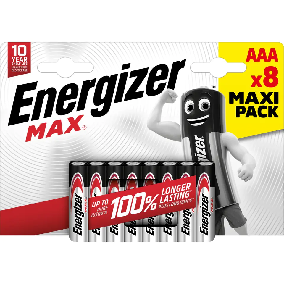 ⁨ENERGIZER BATERIE MAX AAA LR03 /8 ECO⁩ w sklepie Wasserman.eu