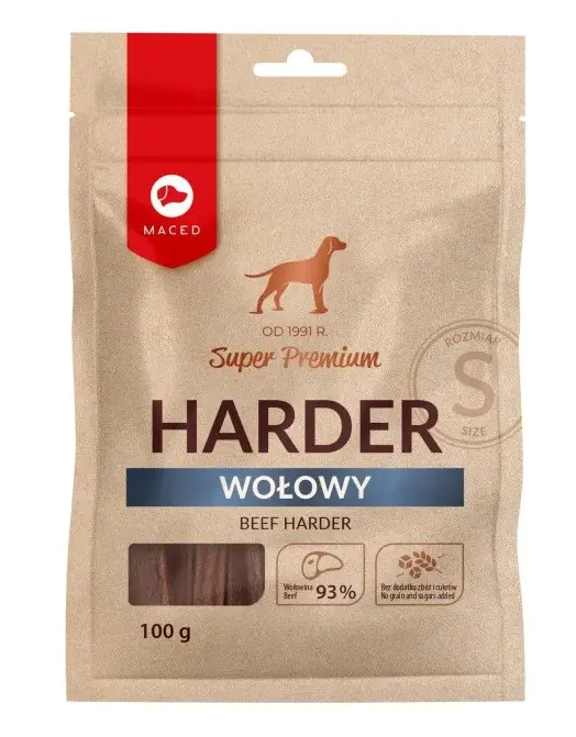 ⁨MACED Beef harder S - dog chew - 100g⁩ at Wasserman.eu