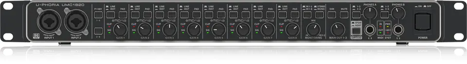 ⁨Behringer UMC1820 - USB audio interface⁩ at Wasserman.eu