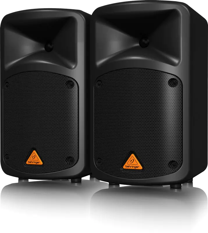 ⁨Behringer EPS500MP3 Public Address (PA) system Freestanding Public Address (PA) system 500 W Black⁩ at Wasserman.eu