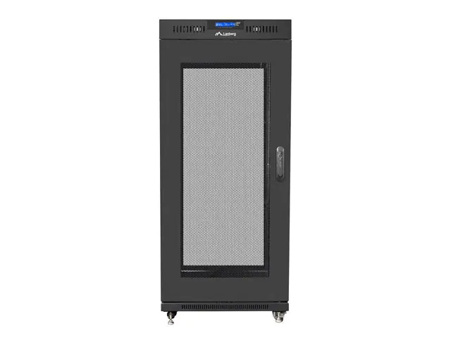 ⁨Lanberg FF01-8015-23BL rack cabinet 15U Freestanding rack Black⁩ at Wasserman.eu