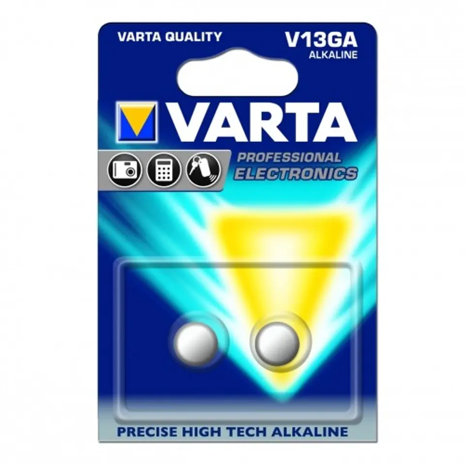 Alkaline Batteries V13GA (type LR44) 2pcs - 10pack at Wasserman.eu