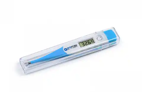 ⁨Digital thermometer ORO-MED FLEXI blue⁩ at Wasserman.eu