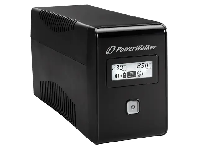 ⁨POWER WALKER UPS LINE-IN VI 650 LCD 650VA 2X SCHUKO, RJ11, USB, LCD⁩ w sklepie Wasserman.eu