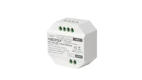 ⁨Mi-light LED Dimmer Empfänger TRI-C1 RF 230V 300W für dimmbare LED-Lampen für Milight / Miboxer Fernbedienungen⁩ im Wasserman.eu