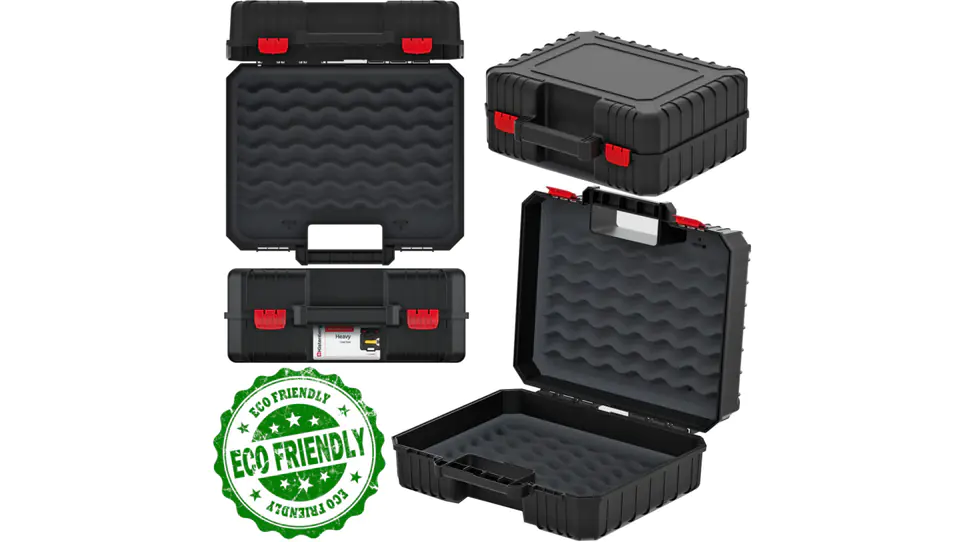 ⁨Power tool box case with protective foam 384x335x144mm Kistenberg KHV40P⁩ at Wasserman.eu