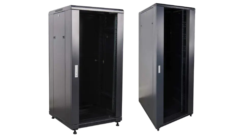 ⁨Szafa stojąca RACK 19 cali 42U 800x1000x2055 CCSS-0810-42U⁩ w sklepie Wasserman.eu