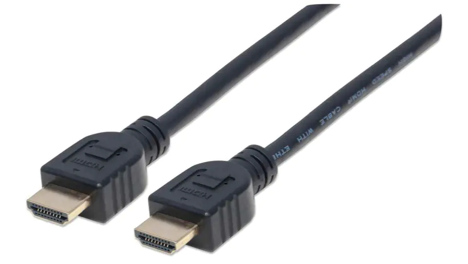 ⁨KABEL HDMI/HDMI V1.4 M/M ETHERNET CZARNY 5M⁩ w sklepie Wasserman.eu