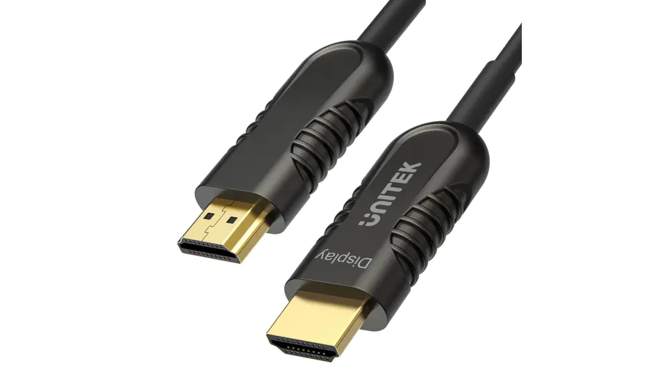 ⁨UNITEK KABEL HDMI ULTRAPRO OPTICAL 2.0 FIBER 10M⁩ w sklepie Wasserman.eu