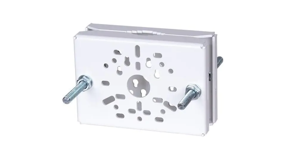 Uchwyt słupowy do kamer 170x120mm biały w sklepie Wasserman.eu