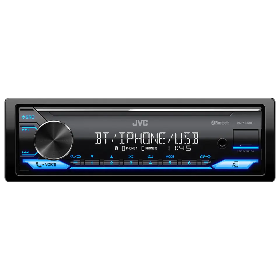 JVC KDX-382BT BT Car Radio , USB, FM at Wasserman.eu