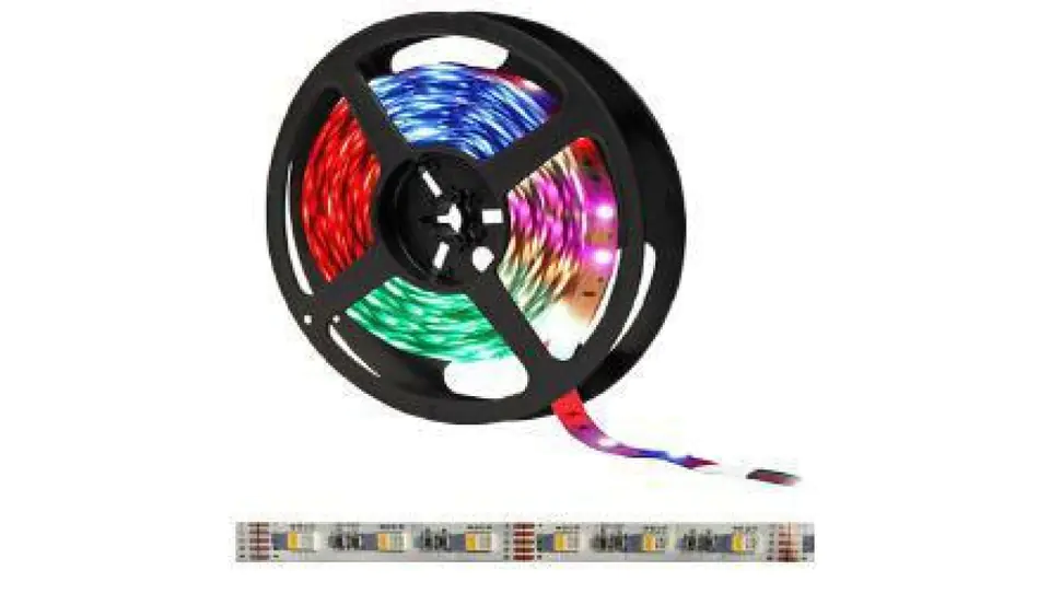 ⁨Taśma 24VDC 60 led 5050 4-chip RGBNW 1m ip20 rgb + neutralna rgb+4000K rgb&4000K⁩ w sklepie Wasserman.eu