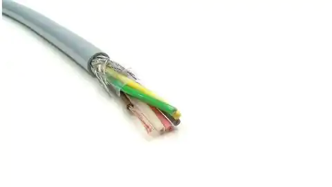 ⁨Control cable in screen LIYCY 300/300V 5x0,25 gray strand TKD /100m/⁩ at Wasserman.eu