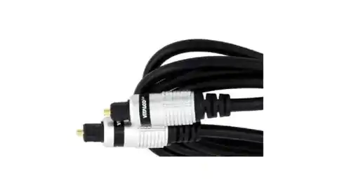 ⁨VITALCO Przewód optyczny Audio TOSLINK 10m⁩ w sklepie Wasserman.eu