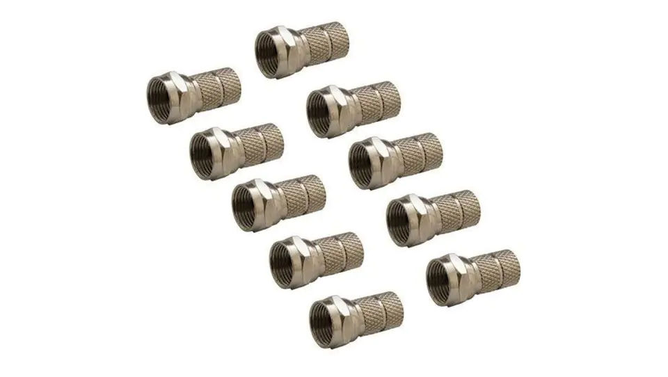 F Antennenstecker geschraubt 7,0 mm auf YWDXpek Kabel / Satz von 10 Stück / im Wasserman.eu