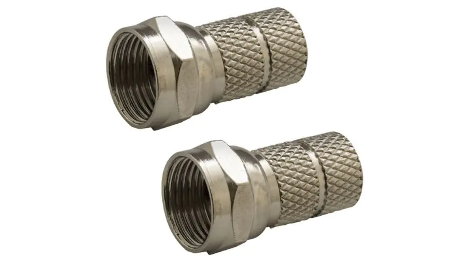 F Antennenstecker geschraubt 7,5mm auf YWDXpek Kabel + Dichtung Set von 2pcs. im Wasserman.eu