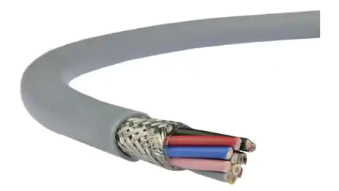 ⁨Control cable in screen LIYCY 300/300V 12x0,25 grey cable Technokabel /200m/⁩ at Wasserman.eu
