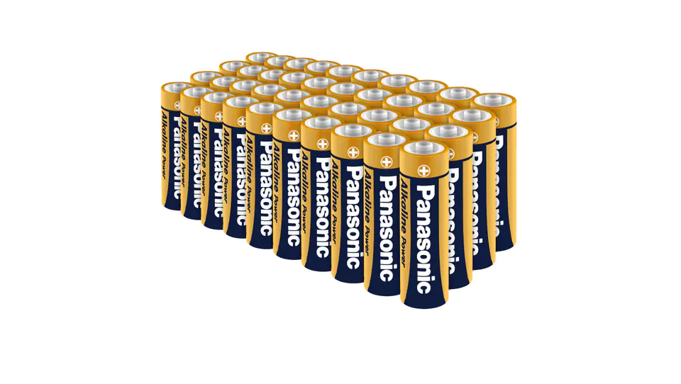 Alkaline Batterie LR6 AA 1,5V Panasonic Alkaline Power BLISTER 40pcs. im Wasserman.eu