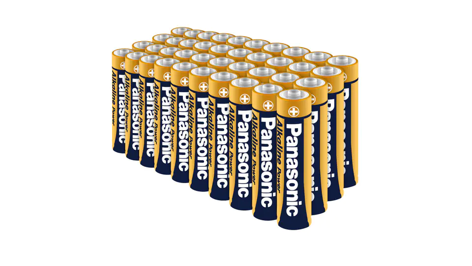Alkaline Batterie LR03 AAA 1,5V Panasonic Alkaline Power BLISTER 40pcs. im Wasserman.eu