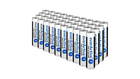⁨Bateria alkaliczna LR6 AA 1,5V everActive Pro Alkaline PUDEŁKO 40szt.⁩ w sklepie Wasserman.eu