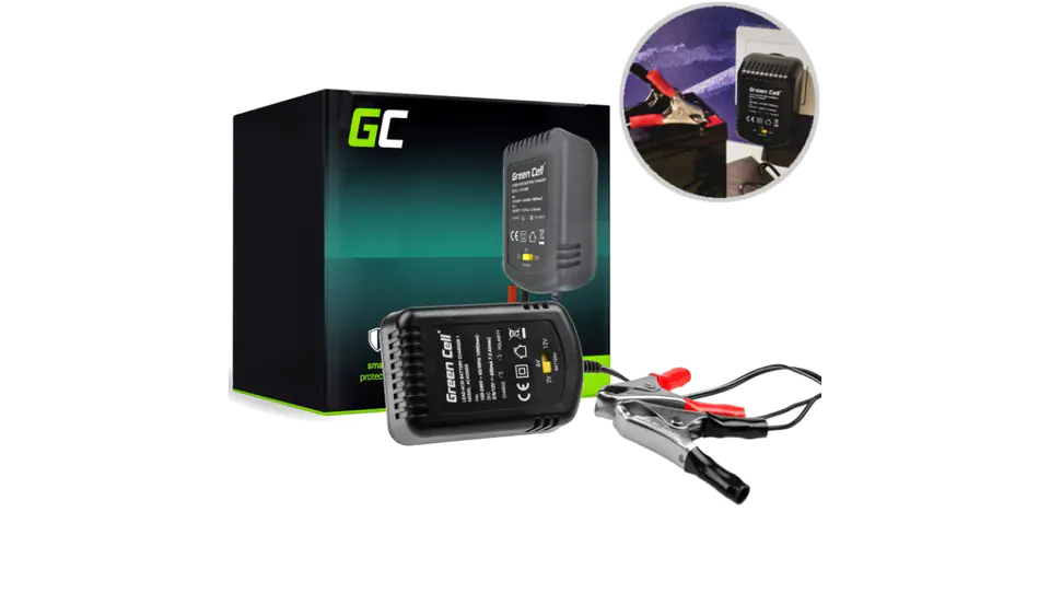 ⁨Battery charger 2V/6V/12V 0.6A Green Cell⁩ at Wasserman.eu