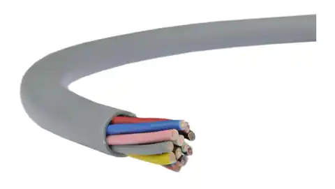 ⁨Control cable LIYY 300/300V 12x0,5 grey cable Bitner /25m/⁩ at Wasserman.eu