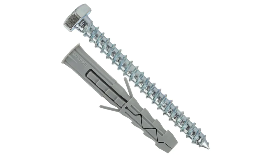 Hex head plugs 10x60 Screw-met /BL=8pcs/ at Wasserman.eu