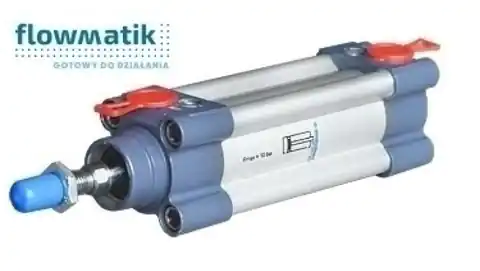 ⁨Pneumatic actuator with single-sided piston rod ISO15552. Piston diameter 50mm stroke 200mm D50x200, FMS050.0200.00⁩ at Wasserman.eu