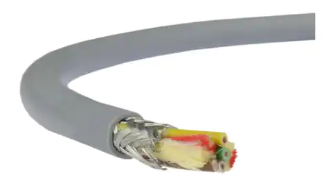 ⁨Control cable in screen paired LIYCY-P 300/300V 2x2x0,75 grey cable Bitner /100m/⁩ at Wasserman.eu