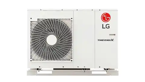 ⁨Pompa ciepła LG Therma V Monobloc S R32 7kW 1-fazowy powietrze/woda grz./chł.HM071MR⁩ w sklepie Wasserman.eu