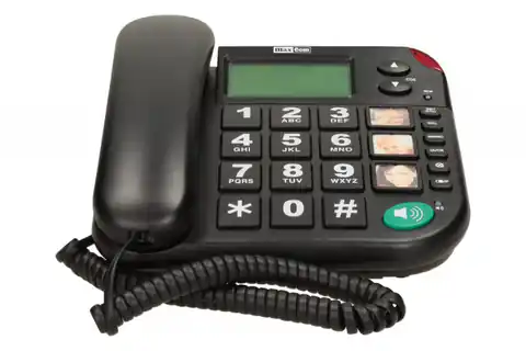 ⁨KXT480 BB telefon przewodowy, czarny⁩ w sklepie Wasserman.eu