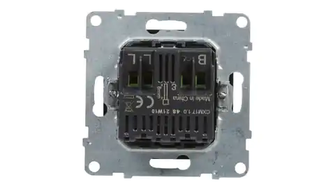 ⁨SUNO Rotary dimmer for dimmable LED lamps 5-75W black 721479⁩ at Wasserman.eu