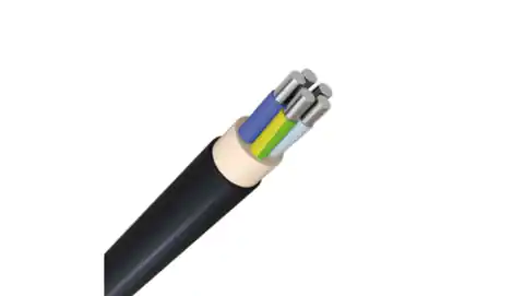⁨YAKY 5x16 mm2 NAYY-J-RM Aluminium earth cable, POWER CABLE⁩ at Wasserman.eu