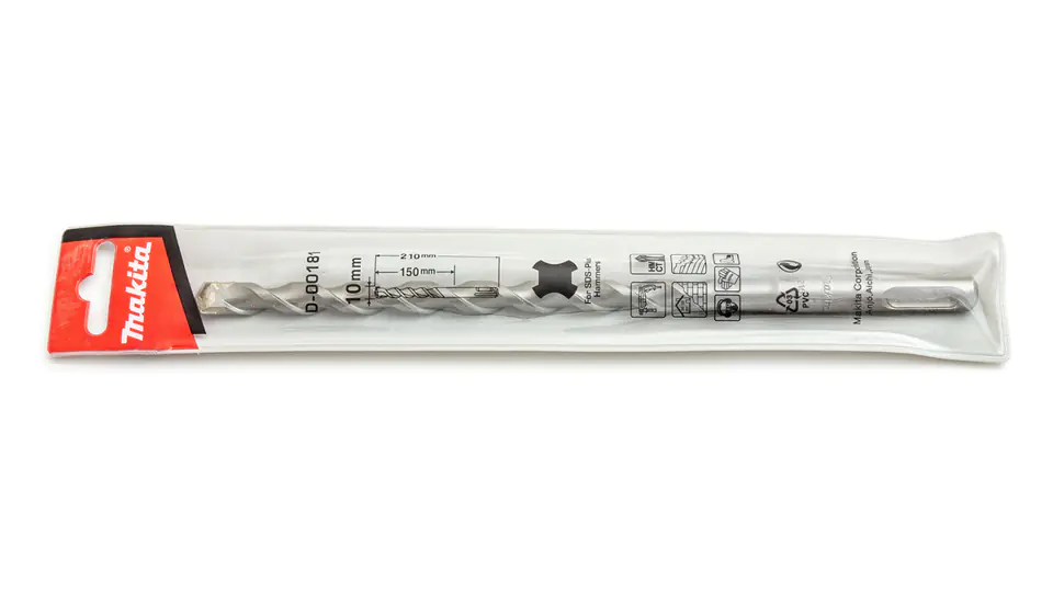 Masonry drill bit Economy SDS-PLUS 10x210mm D-00181 at Wasserman.eu