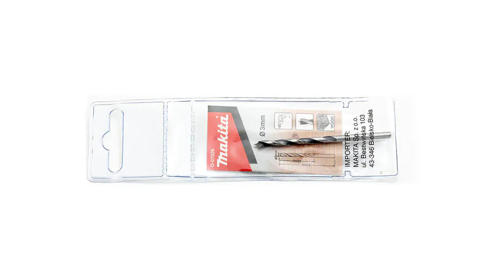⁨Wood drill Economy 3x60mm D-07026⁩ at Wasserman.eu