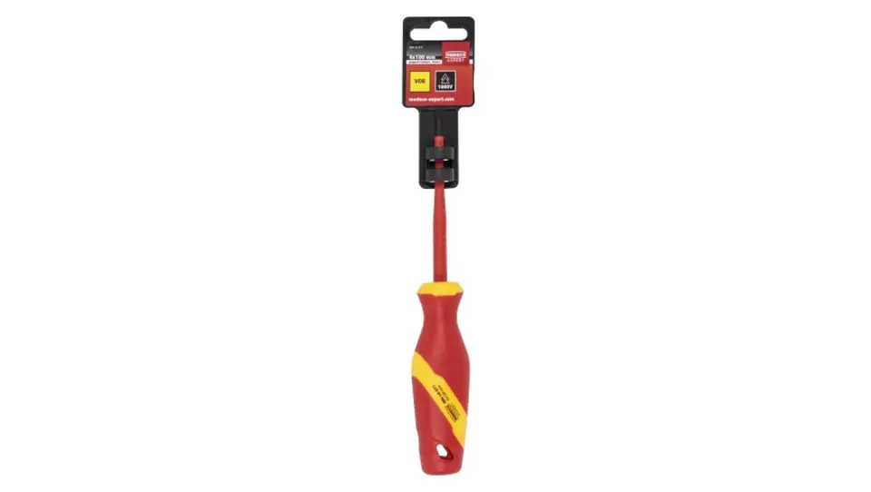 ⁨INSULATED SCREWDRIVER 4,0 X 100MM/1000V MN-10-571⁩ at Wasserman.eu