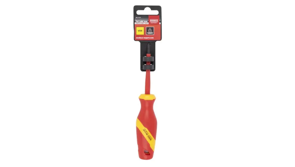 ⁨INSULATED SCREWDRIVER PH1 X 80 MM/1000V MN-10-581⁩ at Wasserman.eu