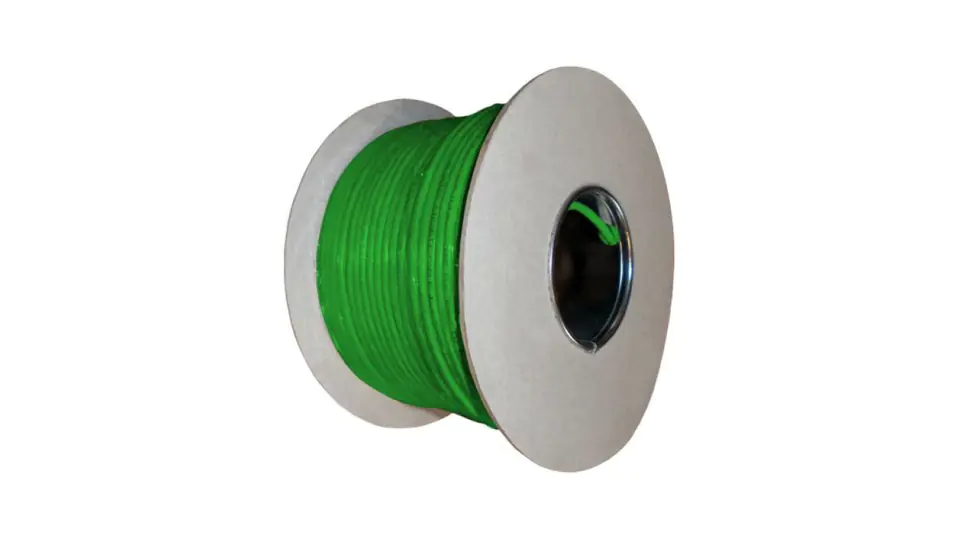 ⁨Kabel ALANTEC U/UTP typu linka kat.5e PVC 4x2x26/7AWG 100m zielona KIU5LINKA100GN⁩ w sklepie Wasserman.eu