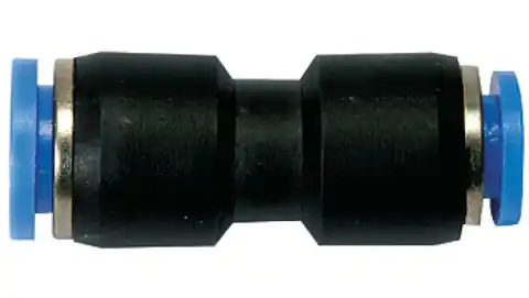 ⁨Loop-through reduction connector made of plastic, reduction for hose 12/8,136.1208⁩ at Wasserman.eu
