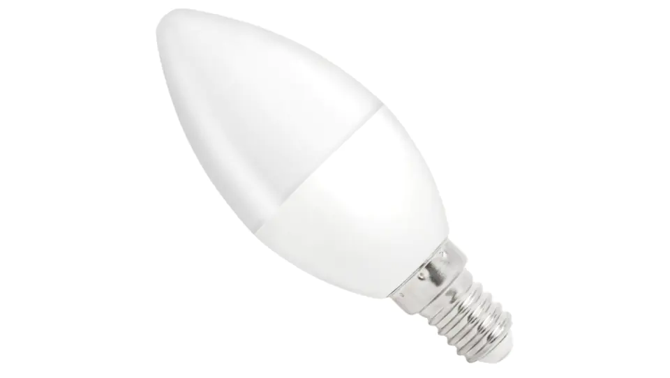 ⁨LED bulb E14 230V 8W candle 620lm heat⁩ at Wasserman.eu