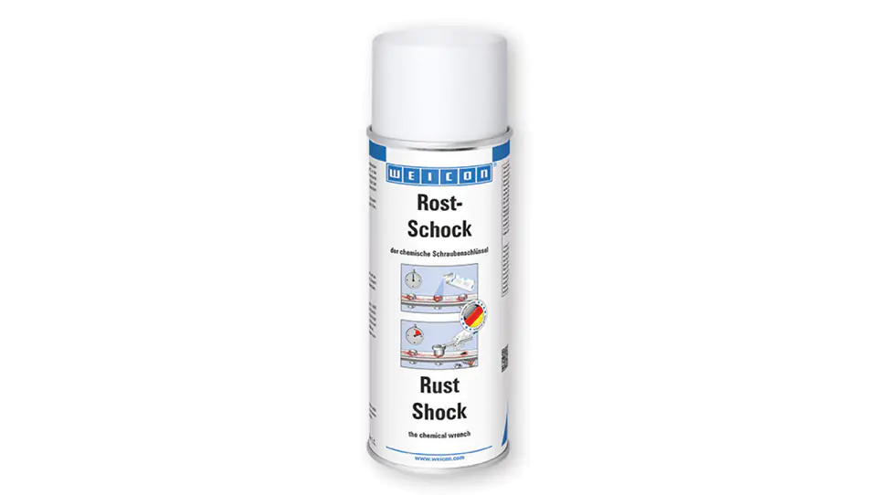 ⁨WEICON Rust Shock Spray 400 ml luzowanie połączeń gwintowanych, 11151400-51⁩ w sklepie Wasserman.eu