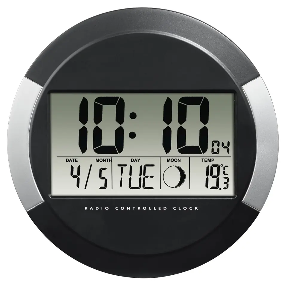 ⁨Zegar elektroniczny ścienny DCF PP-245⁩ w sklepie Wasserman.eu