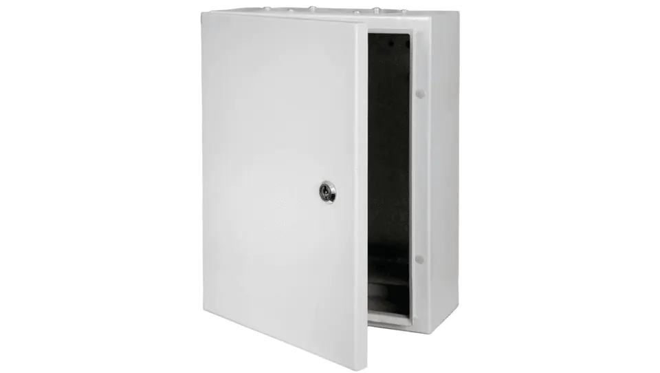 ⁨Hermetic enclosure: metal switchgear with mounting plate 400x300x200 IP66 surface-mounted ADELID⁩ at Wasserman.eu