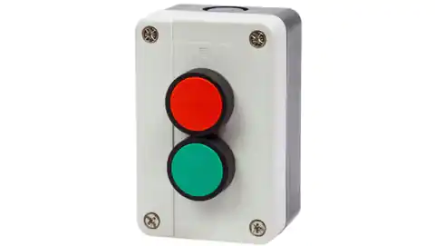 ⁨Control station with two buttons START STOP white⁩ at Wasserman.eu