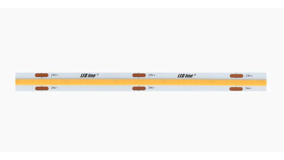 ⁨LED line Taśma COB 480 chips/m 24V 2700K 18W/5m⁩ w sklepie Wasserman.eu