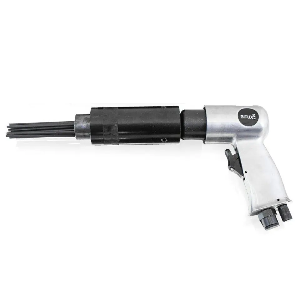 ⁨Strong Pneumatic Bituxx Head Needle Hammer For Rust Welds⁩ at Wasserman.eu