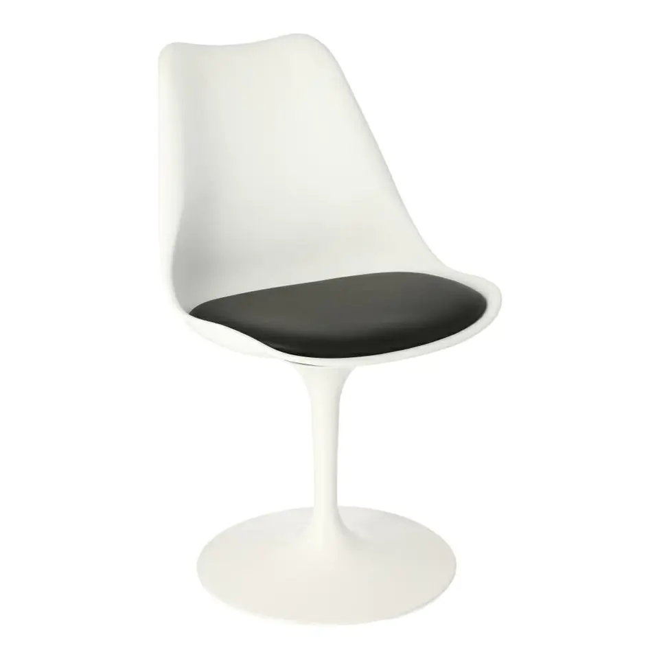 ⁨Tulip Basic chair white/black pillow a⁩ at Wasserman.eu